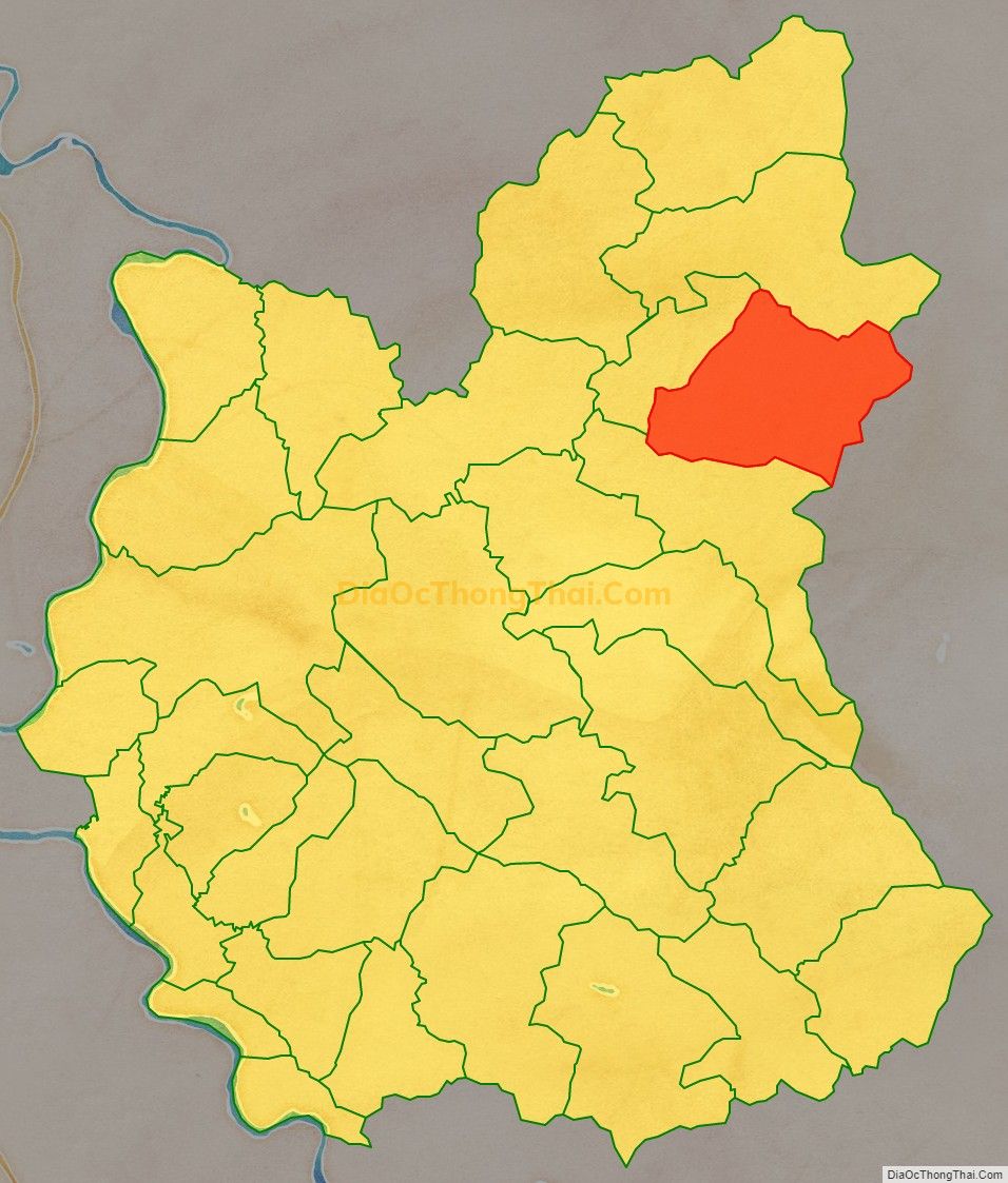 Bản đồ vị trí và địa giới hành chính Xã Lương Thiện, huyện Sơn Dương