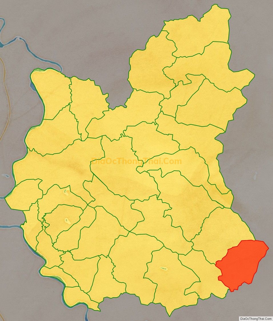 Bản đồ vị trí và địa giới hành chính Xã Ninh Lai, huyện Sơn Dương