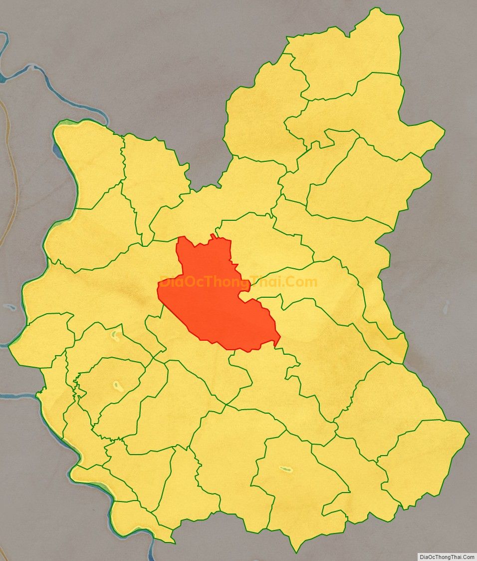 Bản đồ vị trí và địa giới hành chính Xã Phúc Ứng, huyện Sơn Dương