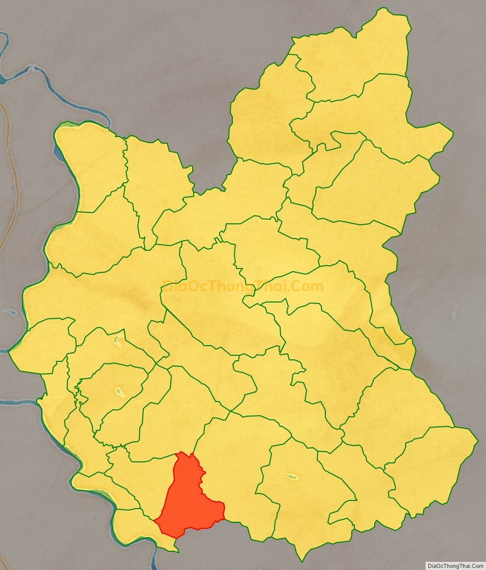 Bản đồ vị trí và địa giới hành chính Xã Tam Đa, huyện Sơn Dương