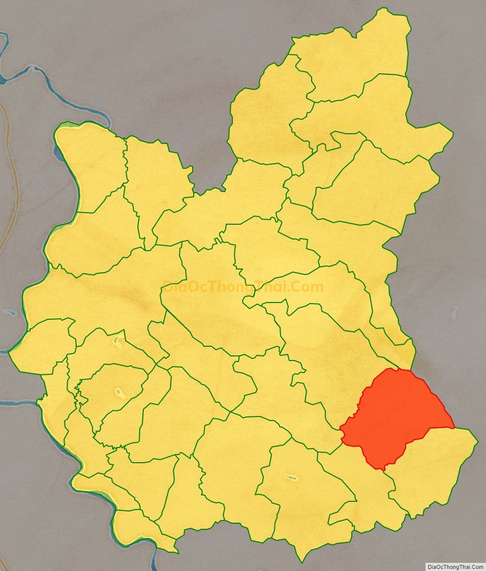 Bản đồ vị trí và địa giới hành chính Xã Thiện Kế, huyện Sơn Dương