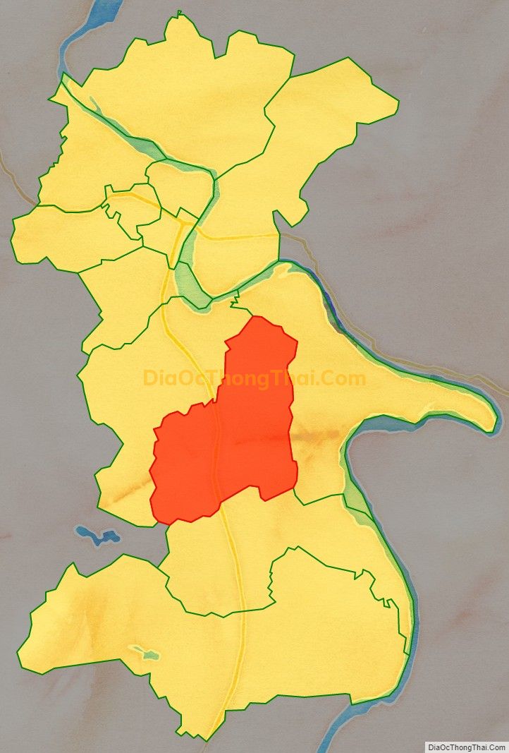Bản đồ vị trí và địa giới hành chính Xã Lưỡng Vượng, TP Tuyên Quang