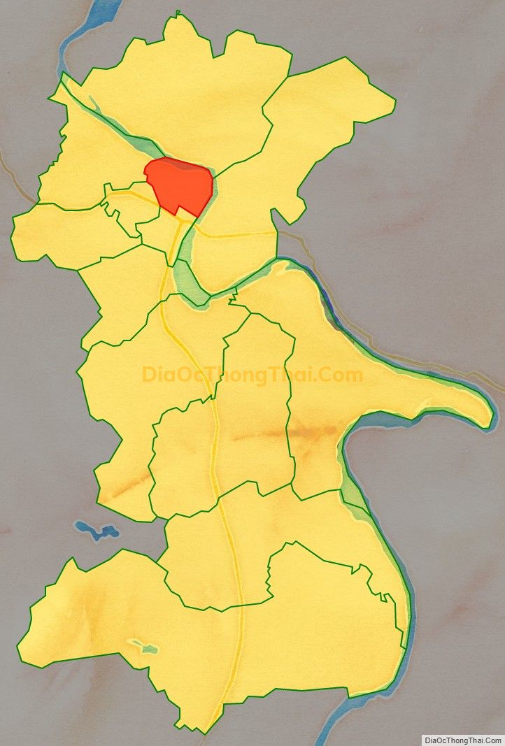 Bản đồ vị trí và địa giới hành chính Phường Minh Xuân, TP Tuyên Quang