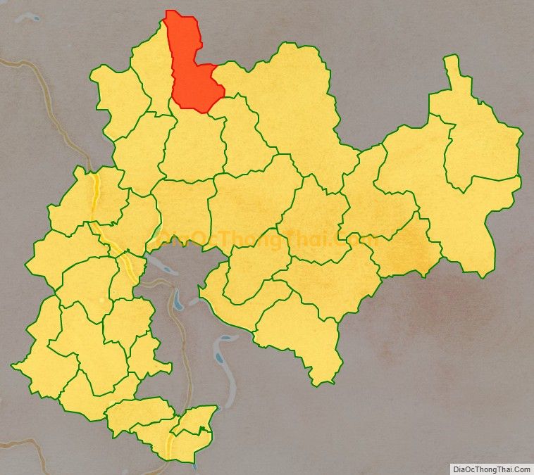 Bản đồ vị trí và địa giới hành chính Xã Quý Quân, huyện Yên Sơn