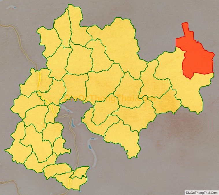 Bản đồ vị trí và địa giới hành chính Xã Trung Minh, huyện Yên Sơn