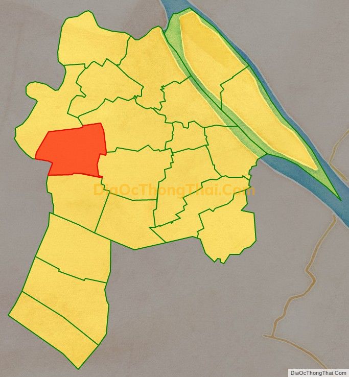 Bản đồ vị trí và địa giới hành chính Xã Hiếu Phụng, huyện Vũng Liêm