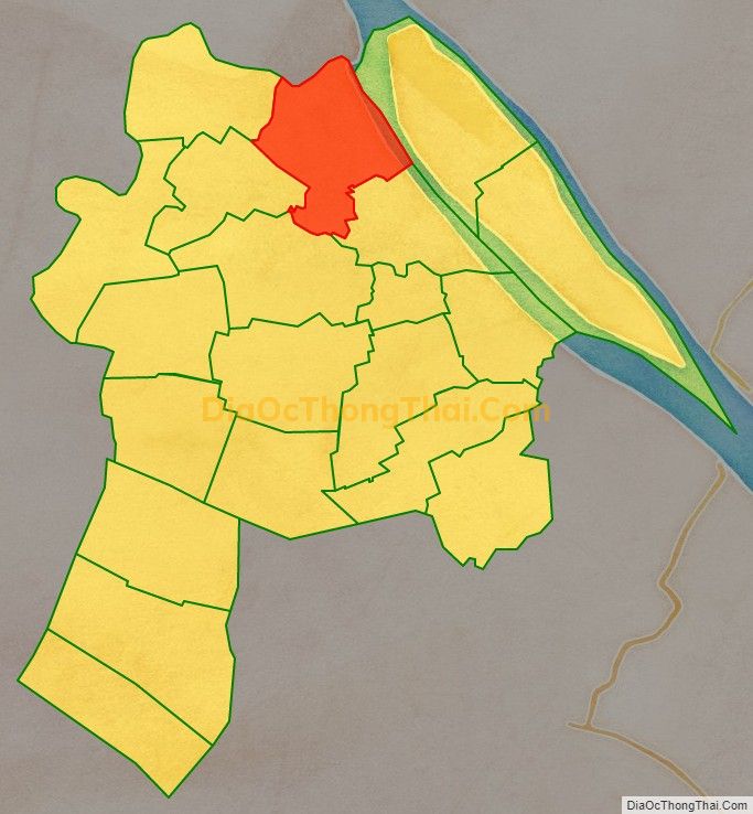 Bản đồ vị trí và địa giới hành chính Xã Quới An, huyện Vũng Liêm