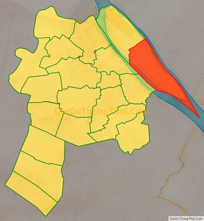 Bản đồ vị trí và địa giới hành chính Xã Thanh Bình, huyện Vũng Liêm