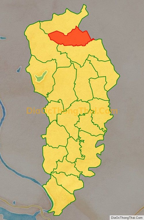 Bản đồ vị trí và địa giới hành chính Xã Hợp Lý, huyện Lập Thạch