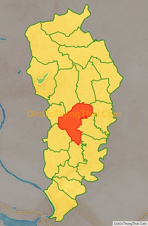 Bản đồ vị trí và địa giới hành chính Xã Tử Du, huyện Lập Thạch