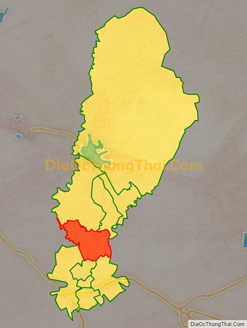 Bản đồ vị trí và địa giới hành chính Phường Nam Viêm, TP Phúc Yên