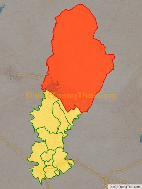 Bản đồ vị trí và địa giới hành chính Xã Ngọc Thanh, TP Phúc Yên