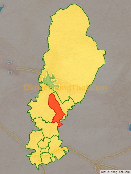Bản đồ vị trí và địa giới hành chính Phường Xuân Hòa, TP Phúc Yên