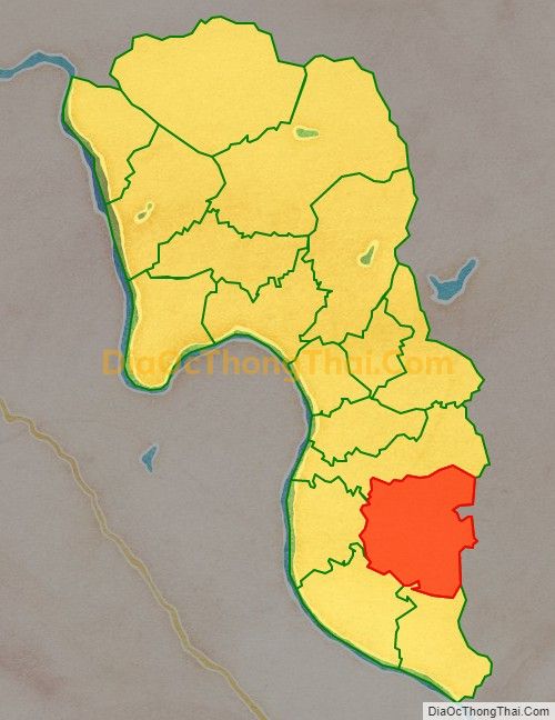 Bản đồ vị trí và địa giới hành chính Xã Đồng Thịnh, huyện Sông Lô
