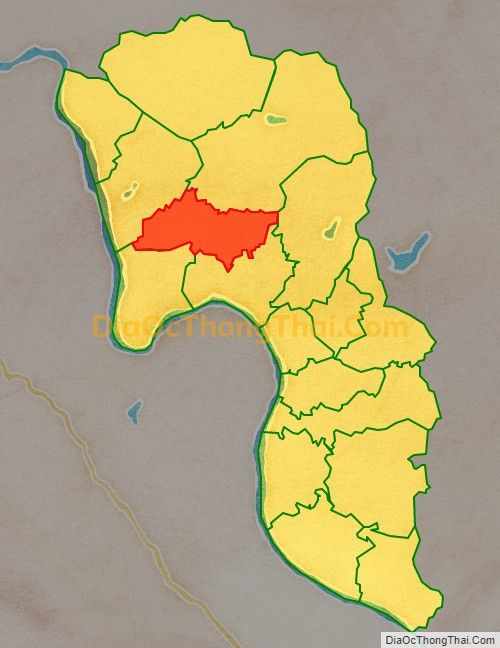Bản đồ vị trí và địa giới hành chính Xã Nhân Đạo, huyện Sông Lô