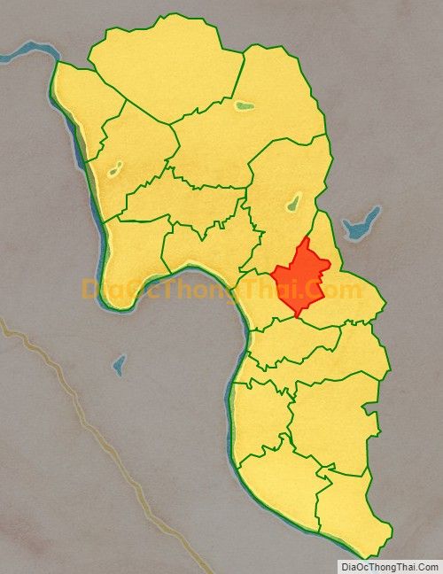 Bản đồ vị trí và địa giới hành chính Xã Nhạo Sơn, huyện Sông Lô