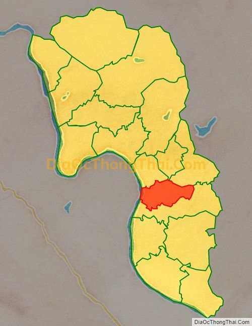 Bản đồ vị trí và địa giới hành chính Xã Như Thụy, huyện Sông Lô