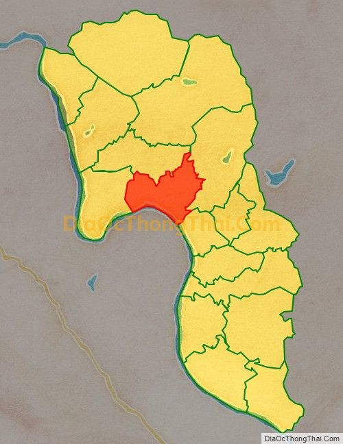 Bản đồ vị trí và địa giới hành chính Xã Phương Khoan, huyện Sông Lô