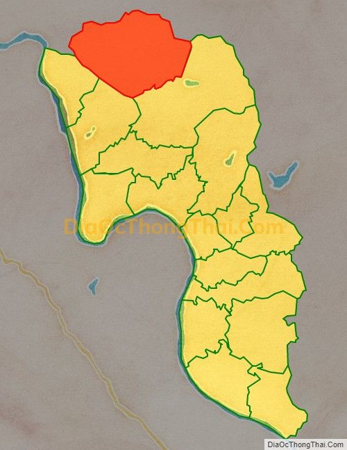 Bản đồ vị trí và địa giới hành chính Xã Quang Yên, huyện Sông Lô
