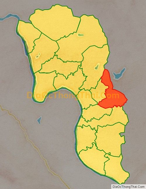Bản đồ vị trí và địa giới hành chính Xã Tân Lập, huyện Sông Lô
