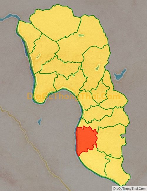 Bản đồ vị trí và địa giới hành chính Xã Tứ Yên, huyện Sông Lô