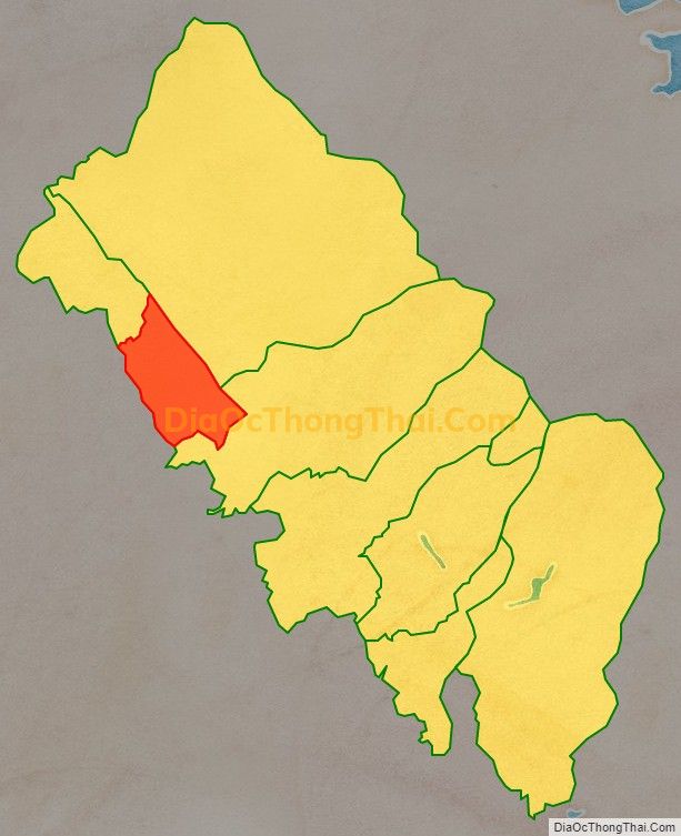 Bản đồ vị trí và địa giới hành chính Xã Bồ Lý, huyện Tam Đảo