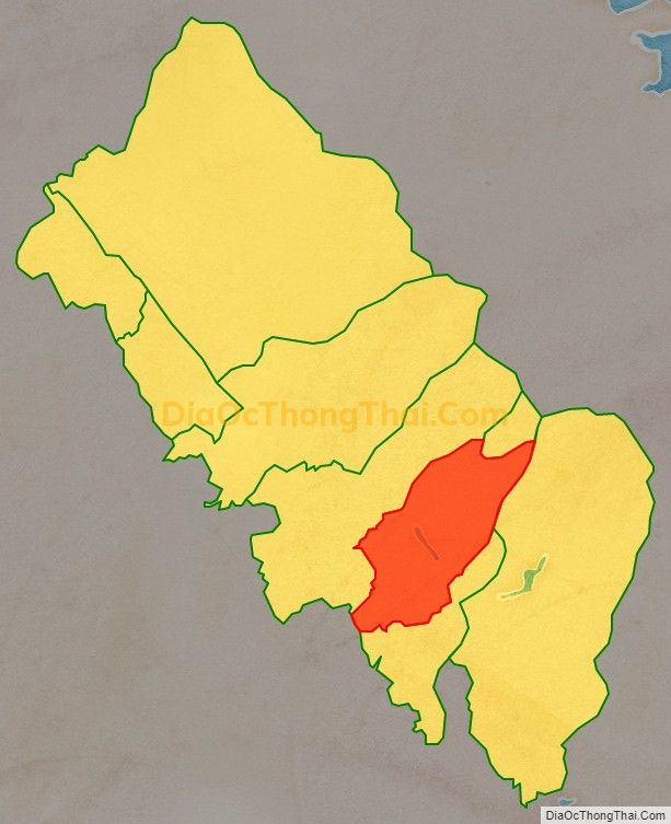 Bản đồ vị trí và địa giới hành chính Xã Hồ Sơn, huyện Tam Đảo