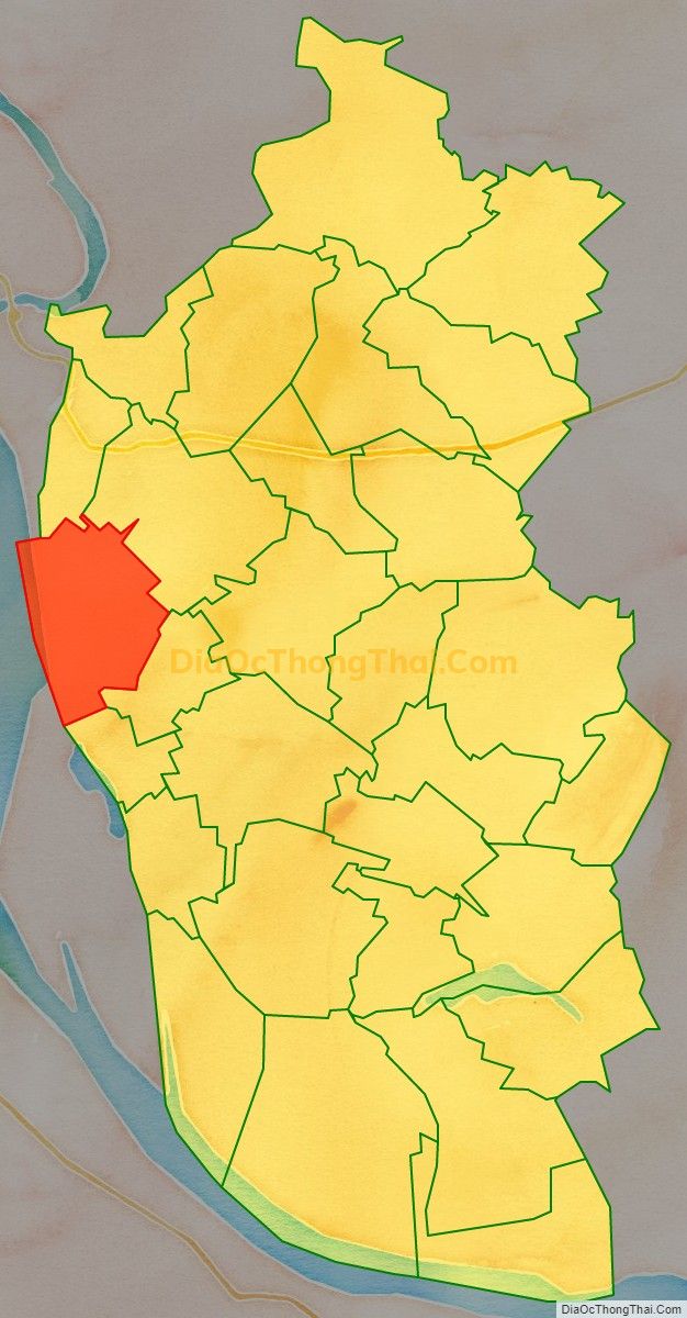 Bản đồ vị trí và địa giới hành chính Xã Cao Đại, huyện Vĩnh Tường
