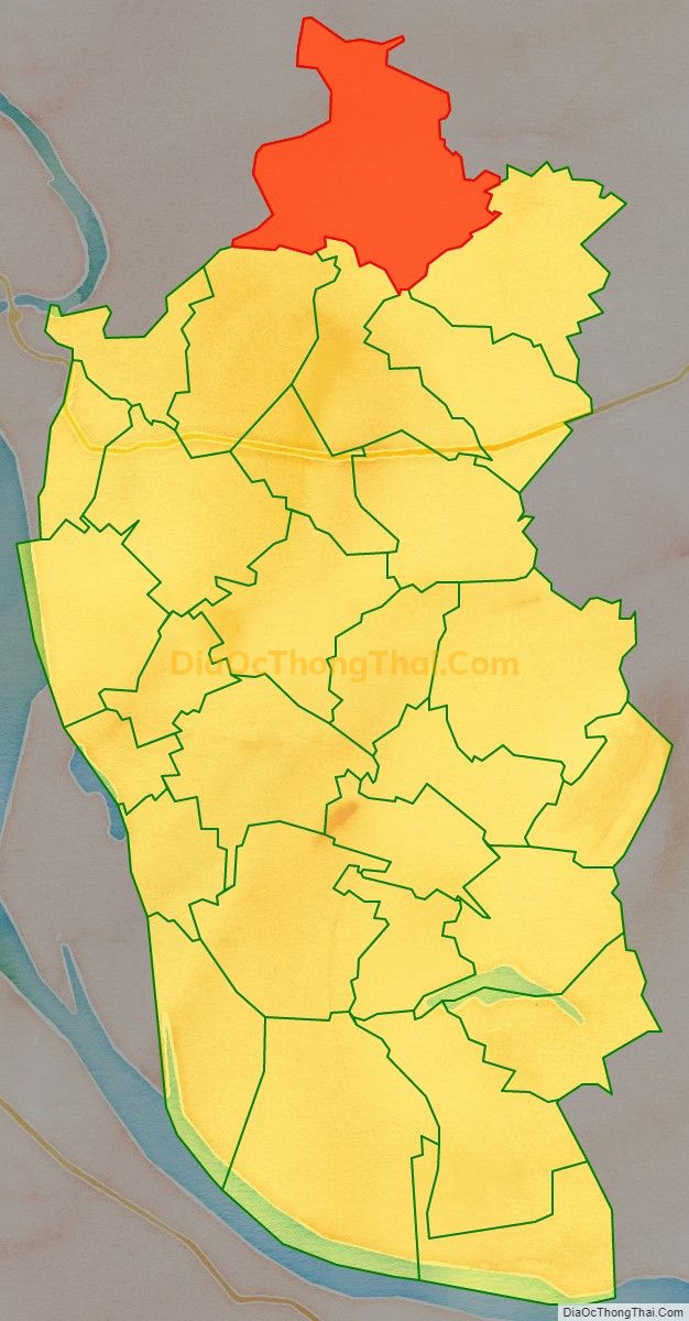 Bản đồ vị trí và địa giới hành chính Xã Kim Xá, huyện Vĩnh Tường