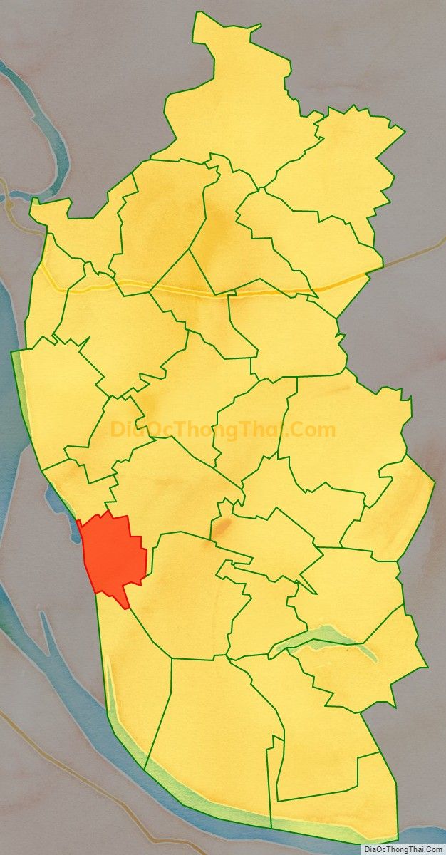 Bản đồ vị trí và địa giới hành chính Xã Lý Nhân, huyện Vĩnh Tường