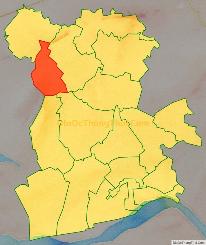Bản đồ vị trí và địa giới hành chính Xã Tề Lỗ, huyện Yên Lạc