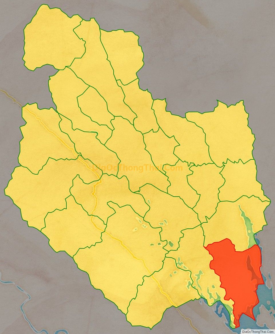 Bản đồ vị trí và địa giới hành chính Xã An Phú, huyện Lục Yên