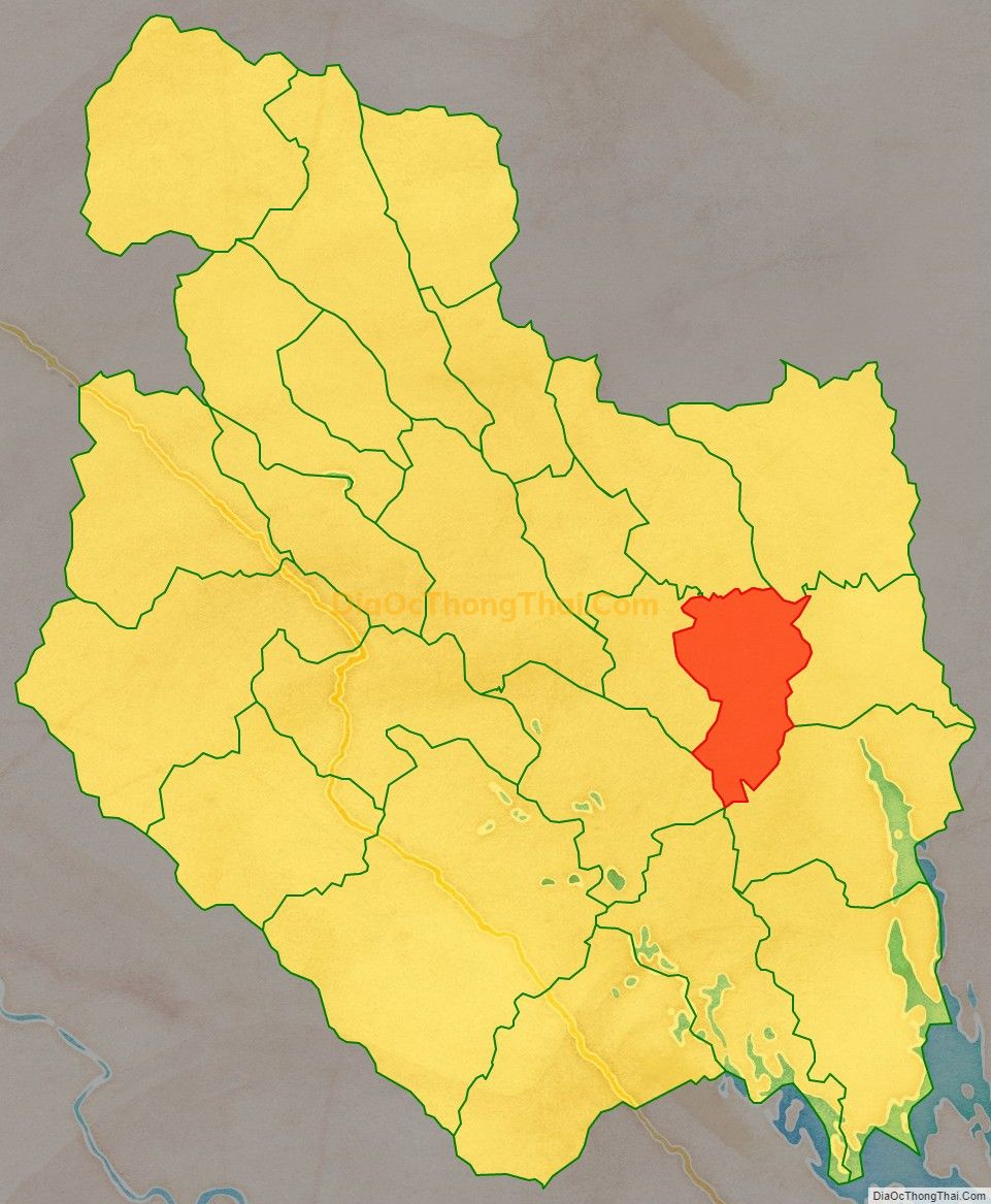 Bản đồ vị trí và địa giới hành chính Xã Liễu Đô, huyện Lục Yên