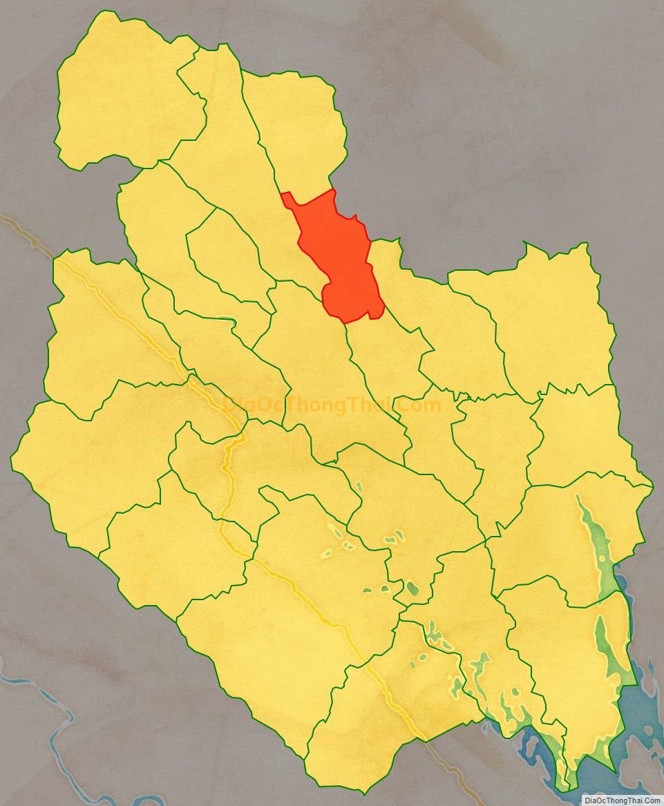 Bản đồ vị trí và địa giới hành chính Xã Mai Sơn, huyện Lục Yên