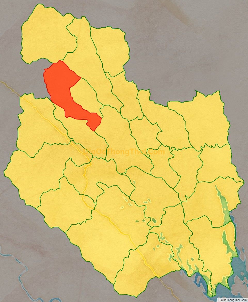 Bản đồ vị trí và địa giới hành chính Xã Minh Chuẩn, huyện Lục Yên