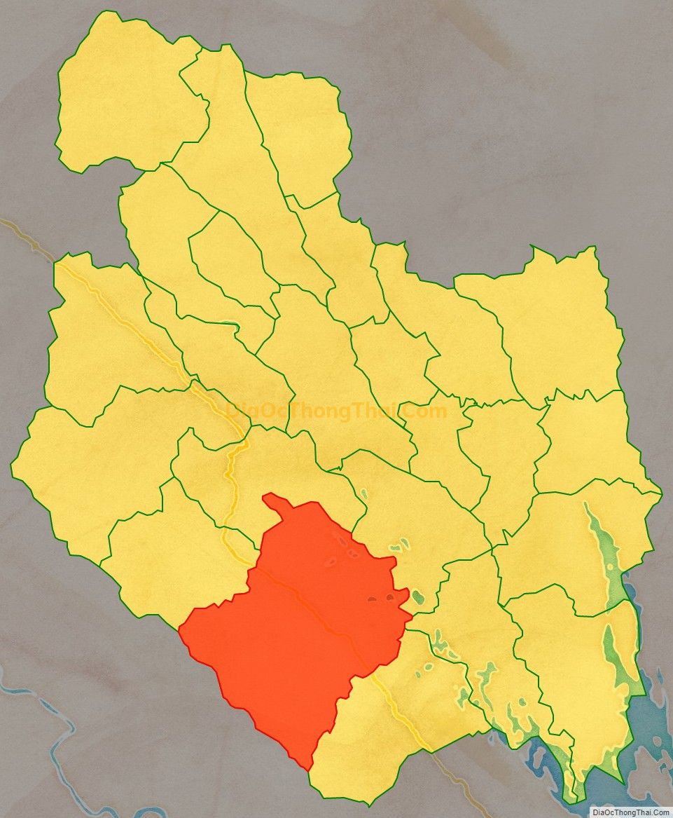 Bản đồ vị trí và địa giới hành chính Xã Phúc Lợi, huyện Lục Yên