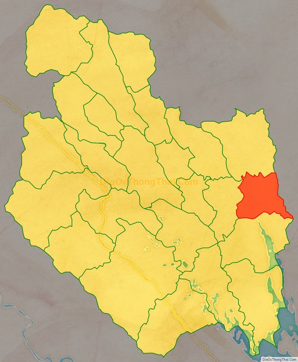Bản đồ vị trí và địa giới hành chính Xã Vĩnh Lạc, huyện Lục Yên