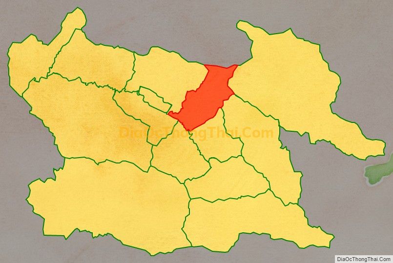 Bản đồ vị trí và địa giới hành chính Xã Chế Cu Nha, huyện Mù Cang Chải