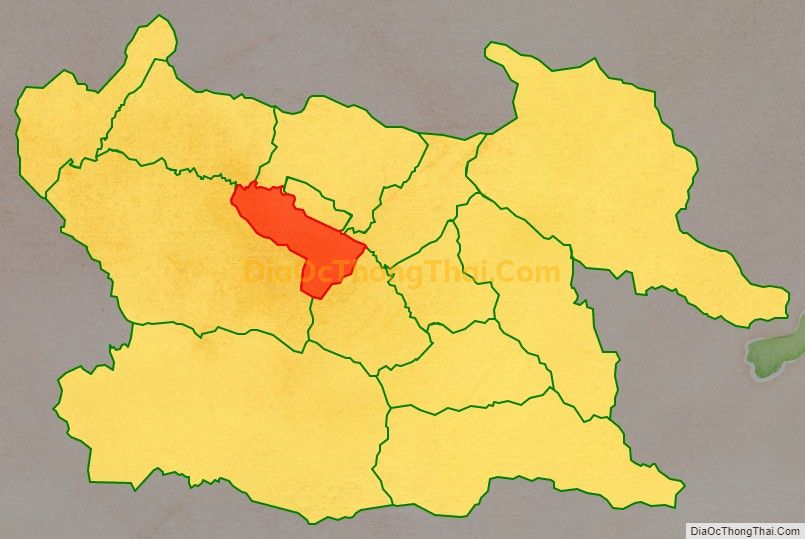 Bản đồ vị trí và địa giới hành chính Xã Kim Nọi, huyện Mù Cang Chải