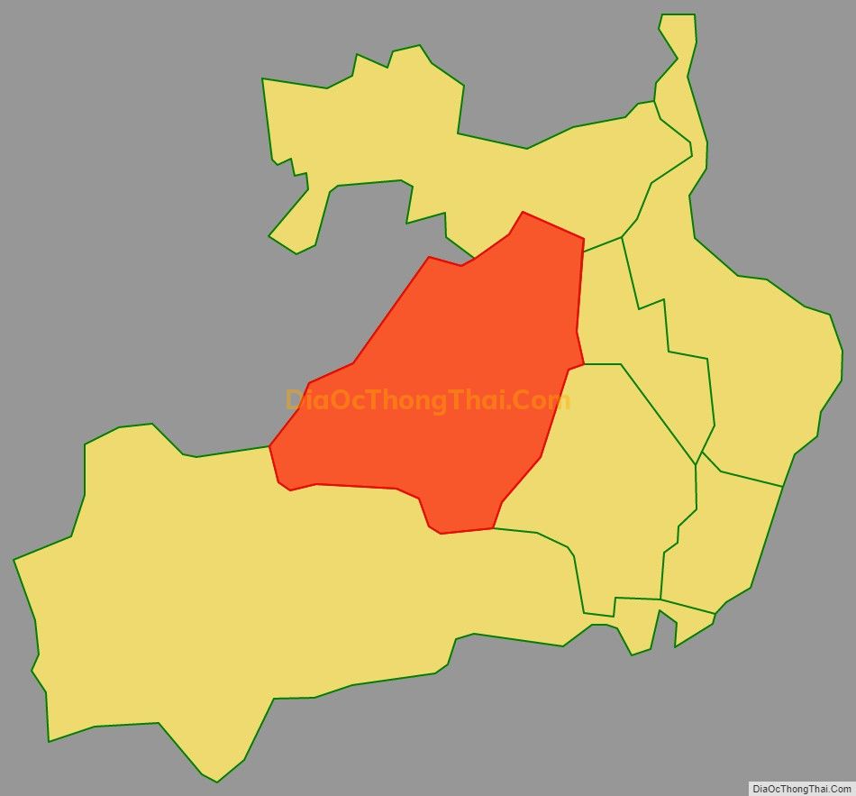 Bản đồ vị trí và địa giới hành chính Phường Pú Trạng, thị xã Nghĩa Lộ