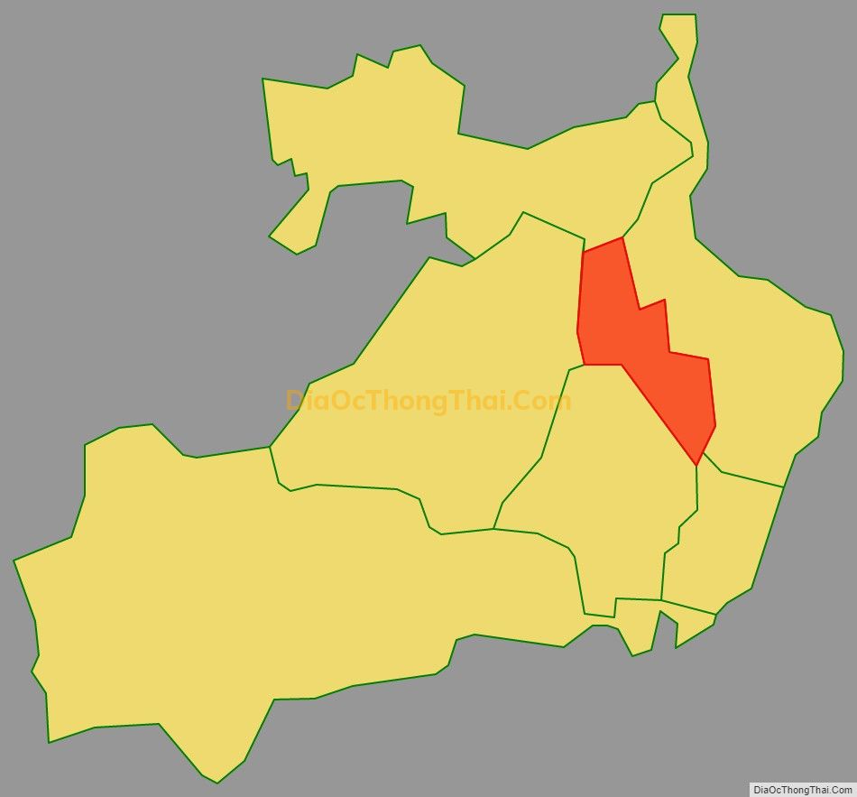 Bản đồ vị trí và địa giới hành chính Phường Trung Tâm, thị xã Nghĩa Lộ