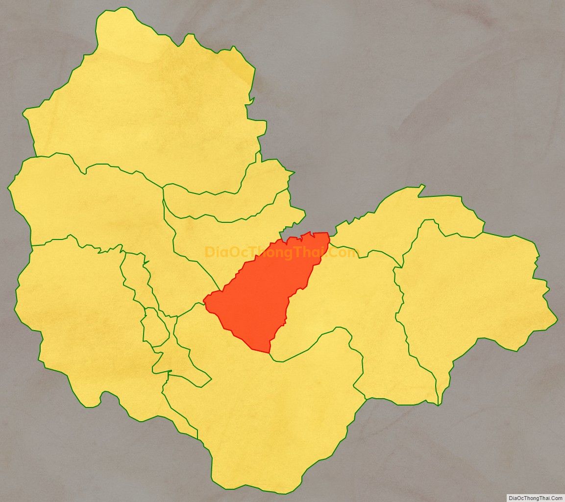 Bản đồ vị trí và địa giới hành chính Xã Pá Hu, huyện Trạm Tấu