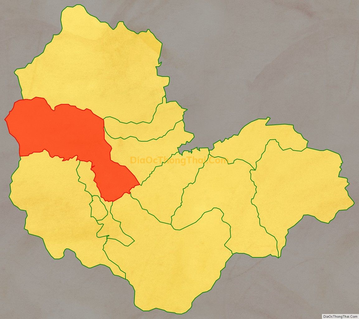 Bản đồ vị trí và địa giới hành chính Xã Xà Hồ, huyện Trạm Tấu