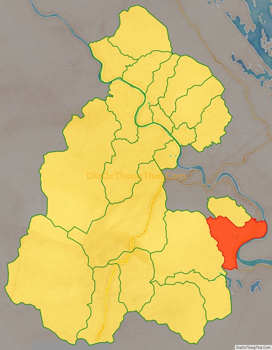 Bản đồ vị trí và địa giới hành chính Xã Minh Quân, huyện Trấn Yên