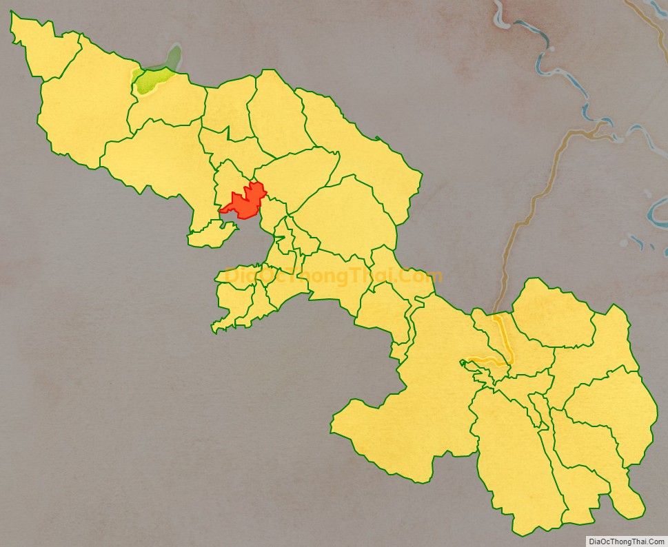 Bản đồ vị trí và địa giới hành chính Xã Sơn A, thị xã Nghĩa Lộ