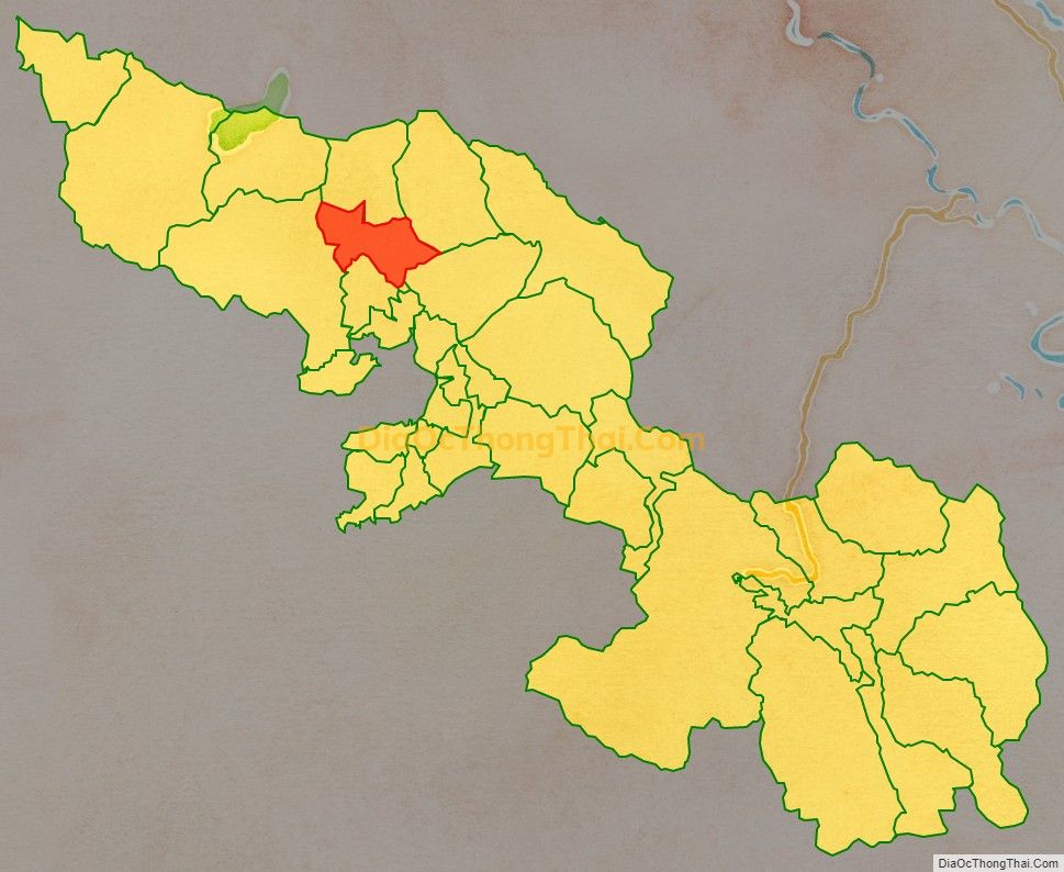 Bản đồ vị trí và địa giới hành chính Xã Sơn Lương, huyện Văn Chấn
