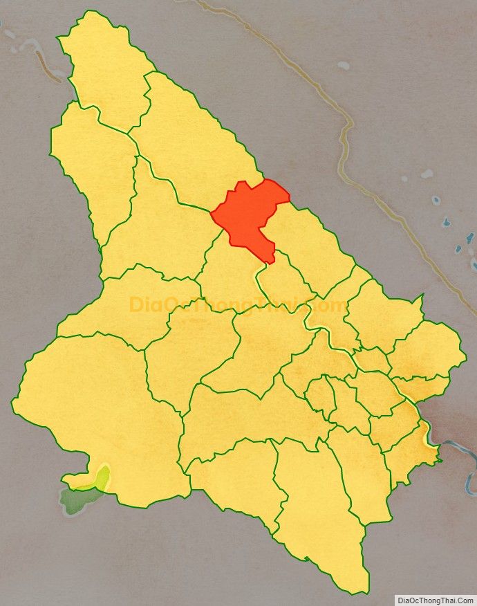 Bản đồ vị trí và địa giới hành chính Xã An Bình, huyện Văn Yên