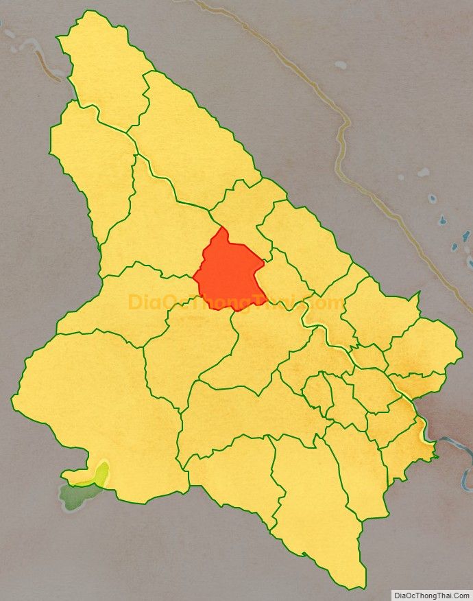 Bản đồ vị trí và địa giới hành chính Xã Đông An, huyện Văn Yên