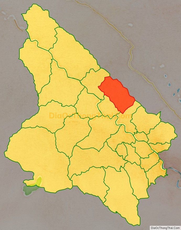 Bản đồ vị trí và địa giới hành chính Xã Quang Minh, huyện Văn Yên