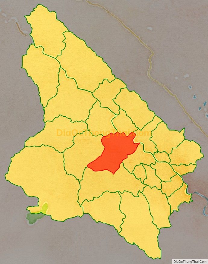 Bản đồ vị trí và địa giới hành chính Xã Tân Hợp, huyện Văn Yên